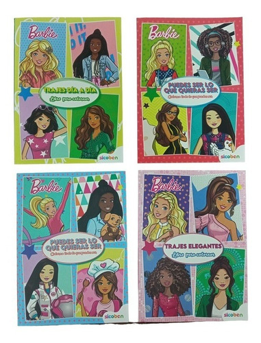Libro Para Colorear De Barbie Sicoben