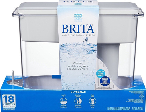 Brita 35034 Ultramax Dispensador De Agua, Capacidad Para 18 