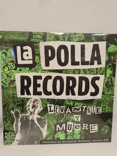 La Polla Records Levántate Y Muere Vinilo Lp Nuevo 