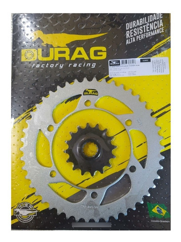 Kit Relação Yamaha Xj 6 Xj6 16/46 Durag Did Com Retentor Vo