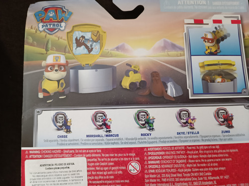 Set Paw Patrol 2 Figuras Set Rubble Y Skye (Usado)