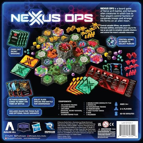 Renegade Game Studios: Nexus Ops Juego De Mesa De Realiza Y