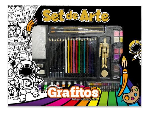 Set De Arte 128 Piezas