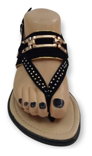 Imagen 5 de 6 de Huarache Chancla Gallo Con Hebilla Suave Hebilla Ajustable