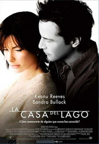 Póster De Cine De La Casa Del Lago- Keanu Reeves- 100x70 Cm