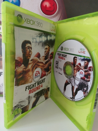 Fight Night Round 4 Xbox 360 Original Físico Usado