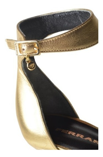 Imagen 6 de 6 de Sandalias De Fiesta Mujer De Cuero Elegantes Maxim - Ferraro