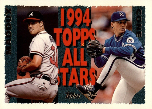 Mlb Greg Maddux & David Cone - Topps All Stars 1995 # 302