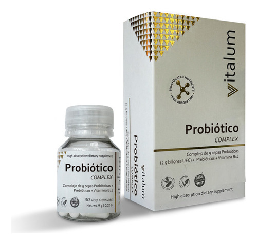 Vitalum Probiotico Complex en Capsulas - Hgl