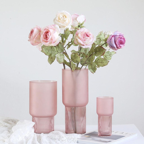 Fweaad Jarrones Florales Decoración Para El Hogar Pequeña A