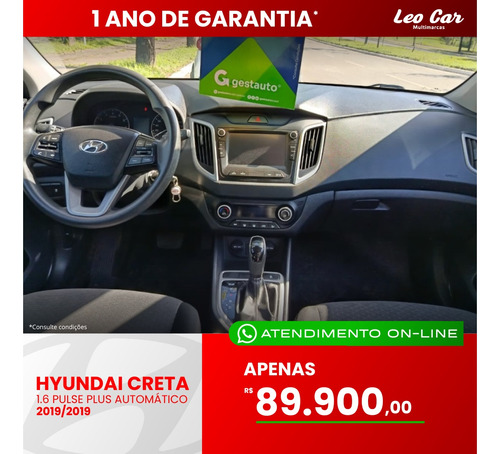 Hyundai Creta 1.6 16V FLEX PULSE PLUS AUTOMÁTICO