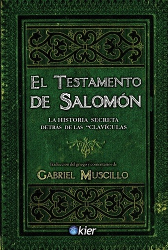 Testamento De Salomon, El - Gabriel Muscillo