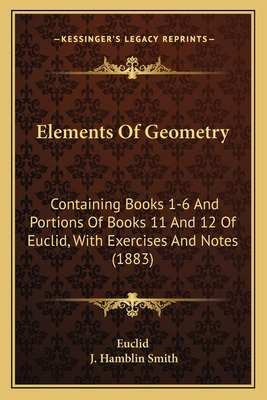 Libro Elements Of Geometry: Containing Books 1-6 And Port...