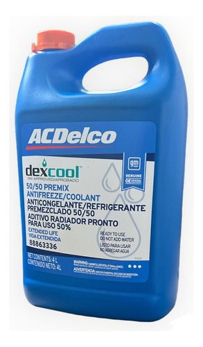 Refrigerante Acdelco Americano 50/50