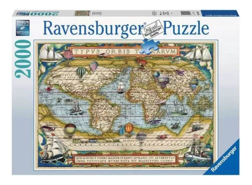 Ravensburger 2000pzs Around The World 16825 Rdelhobby Mza