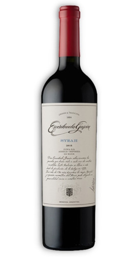 Vino Escorihuela Gascón Syrah 750ml Luján De Cuyo Mendoza