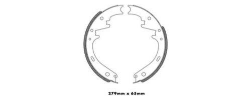 Patines De Freno Fiat Uno/regatta Autorreg. Tras. 1042std -