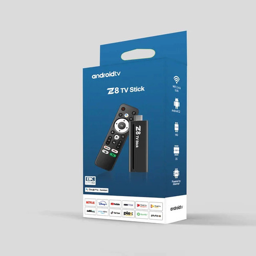 Tv Stick Z8 Full App, 16gb Ram El Mas Rapido Y Completo!! Negro Estándar
