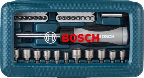 Imagen 2 de 7 de Set Bosch Con 46 Unidades Para Atornillar 2607017399