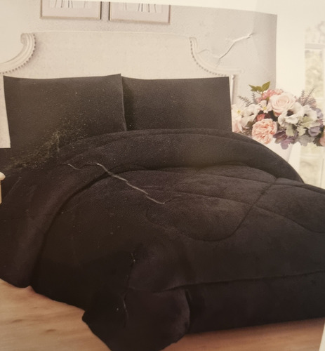 Plumon De Cama Chiporro Sherpa 2 Plazas