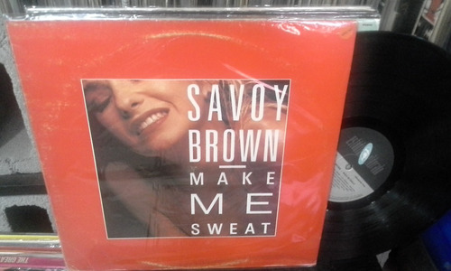 Savoy Brown Make Me Sweat Vinilo Lp '88 Blues Allman Skynyrd