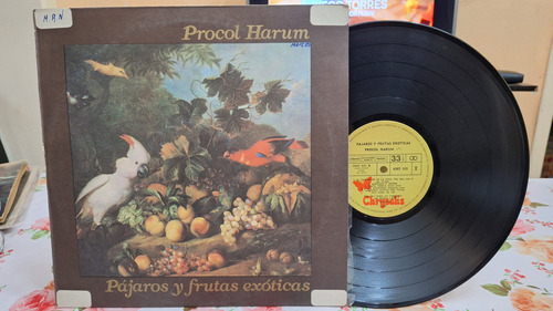 Procol Harum Pajaros Y Frutas Exoticas Lp Vinilo 1974 Nm
