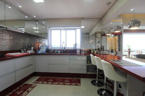 Imagem 18 de 30 de Century Plaza Residence: Apartamento Mobiliado Com 3 Suítes, Varanda Gourmet, À Venda, 107 M² Por R$ 800.000 - Vila Homero Thon - Santo André/sp - Ap1183