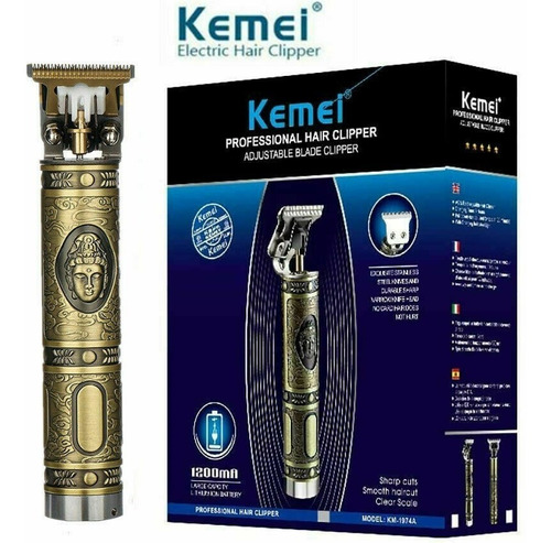 Kemei Mod. Km-1974 Trimmer Buda Recortadora Recargable 