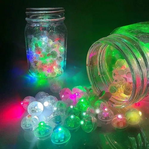 H 100 Piezas De Luces Led For Bebidas Con Forma De Globo