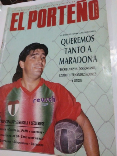 El Porteño. R/ Queremos Tanto A Maradona. 