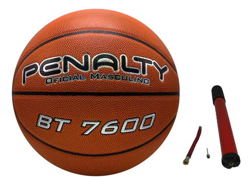 Bola De Basquete Penalty Oficial Masculino Bt 7600viii+bomba