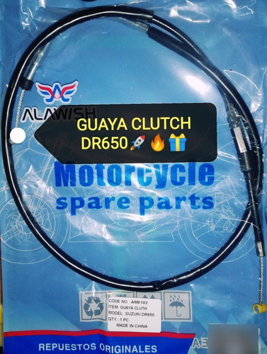 Guaya Clutch Moto Suzuki Dr650 