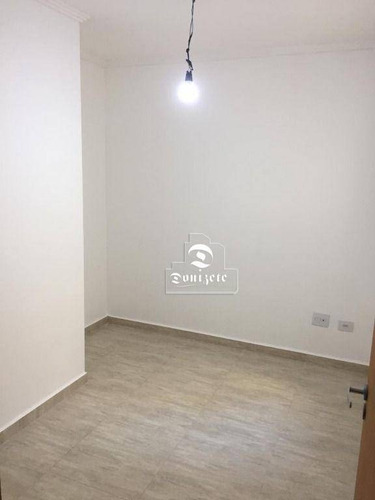 Imagem 3 de 10 de Apartamento Com 2 Dormitórios À Venda, 51 M² Por R$ 300.000,00 - Vila Palmares - Santo André/sp - Ap17348