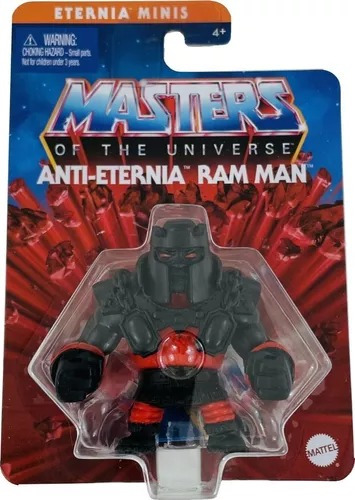 Masters Of The Universe Eternia Minis Ram Man Caja Dañada