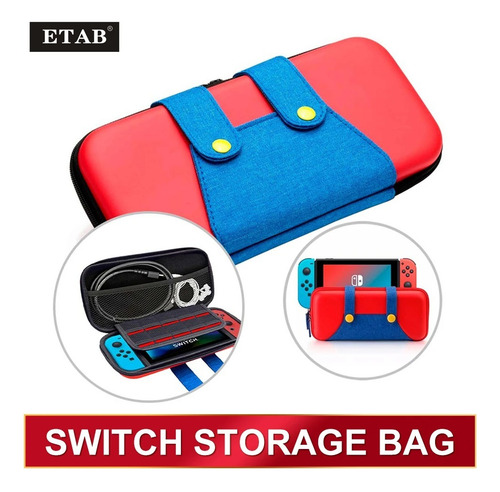 Funda Mario Bros Para Nintendo Switch Oled