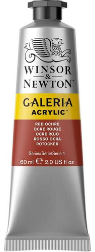 Tinta Acrilica Galeria Acrylic 60ml Winsor & Newton Cor Red Ochre 2120564