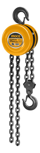 Aparejo De Cadenas 3 Toneladas 3 Mt Ingco Hcbk0103