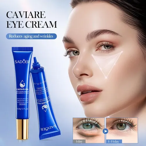 Crema De Ojos Caviar Con Acido Hialuronico Sadoer