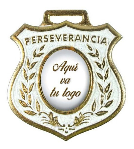 Medalla Perseverancia Personalizada Con Foto Y Pintada