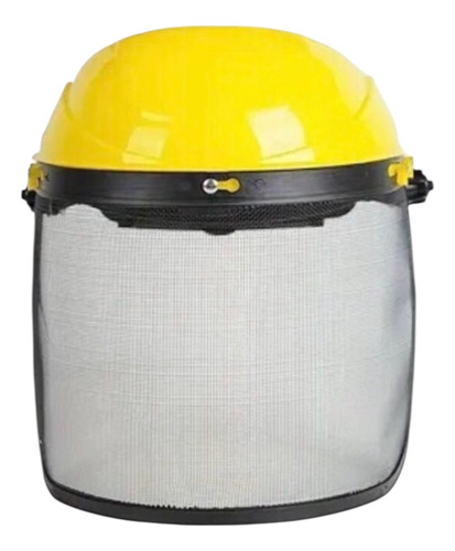 Careta Universal Para Desbrozadora De Malla Protección V&d Amarillo