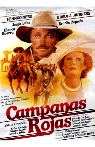 Campanas Rojas - Franco Nero - Revolucion Mejicana - Dvd