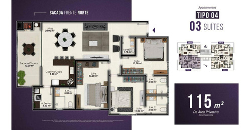 Imagem 11 de 12 de La Gioia Rezidenciale 3 Suites Meia Praia Itapema - 4507