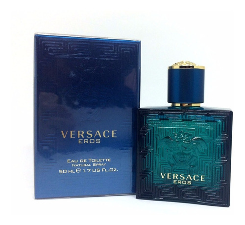 Versace Eros 50ml Masculino + Amostra De Brinde