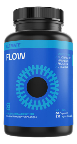 Elemate Flow - Estrés, Ansiedad, Tensión Mental Y Claridad Mental Sabor Sin sabor