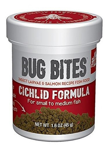 Fluval Bug Bites Fórmula De Cíclidos Para Peces Pequeños - M