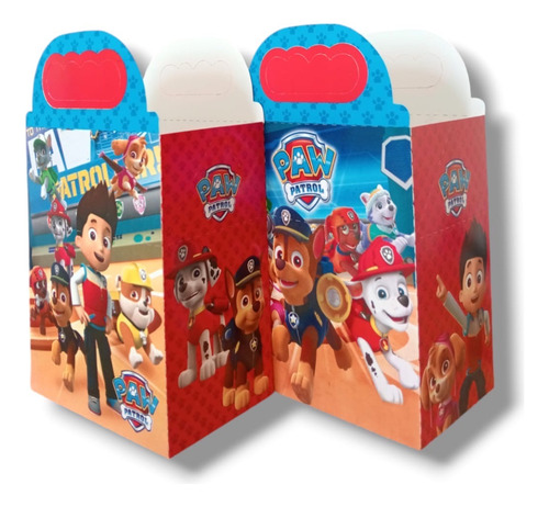 Paw Patrol Kit Fiestas Cumpleaños Cajas+platos+vasos 20p Paw Patrol Paw Patrol Paw Patrol