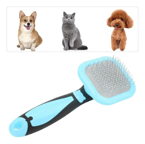 Cepillo De Fácil Limpieza Peine Para Mascota Quita Pelo 
