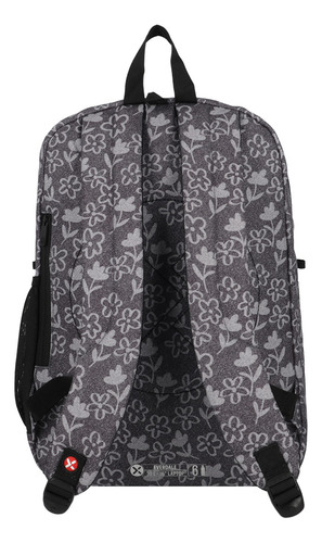 Mochila Notebook Xtrem Everdale 5xt Flores Negro 16