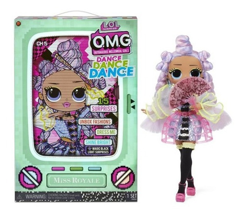 Boneca Lol Surprise Omg Dance  Miss Royale - Ts524