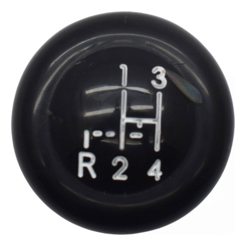 Bola De Câmbio Do Fusca Modelo Original Com Marcha, Preta
